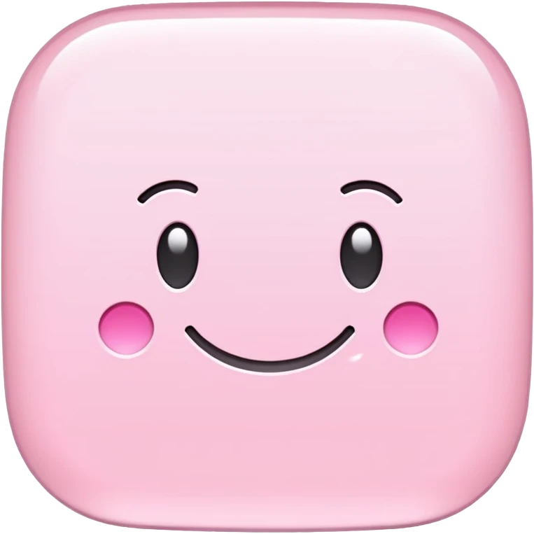Light pink text messages emoji