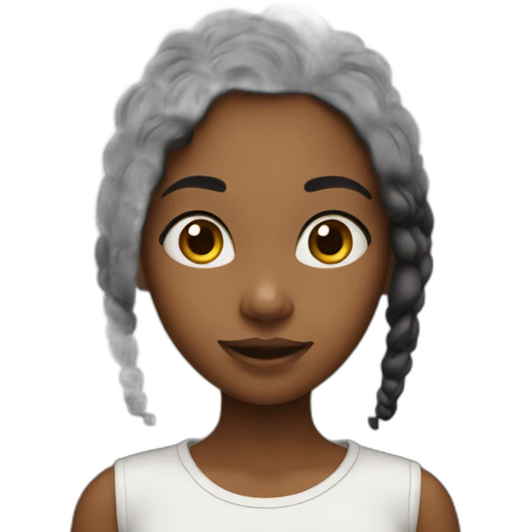 cute girl emoji