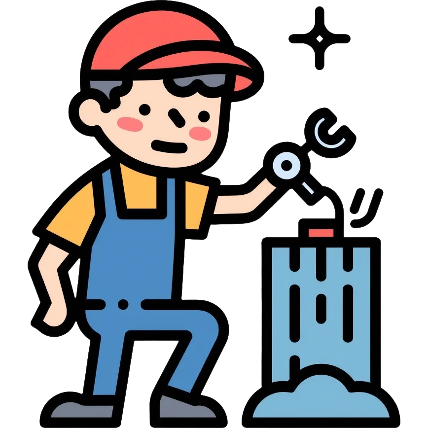 service man fixing equipment emoji