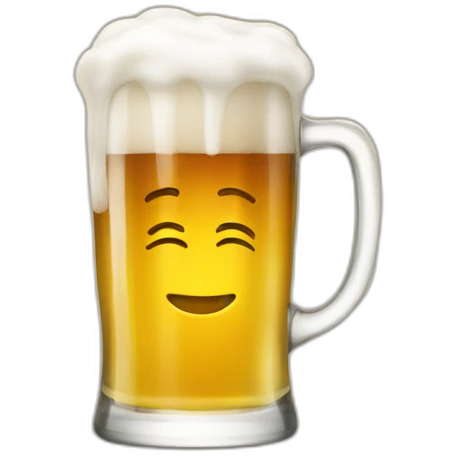 100 in beer emoji