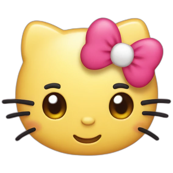 Emoji hello kitty emoji