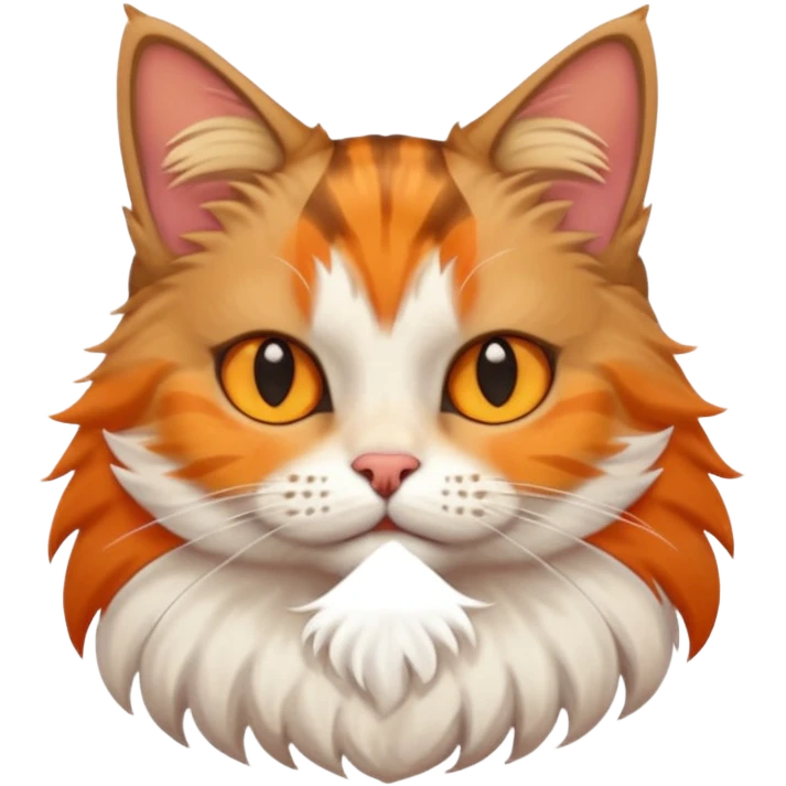 A cat wearing a crop top  emoji