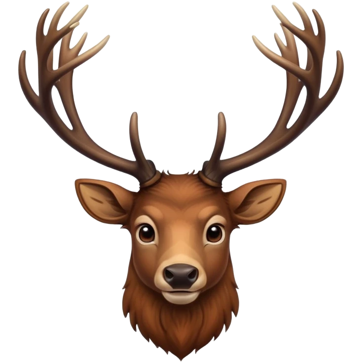 Britush stag big boy  emoji