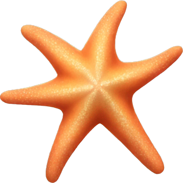 Alien starfish emoji