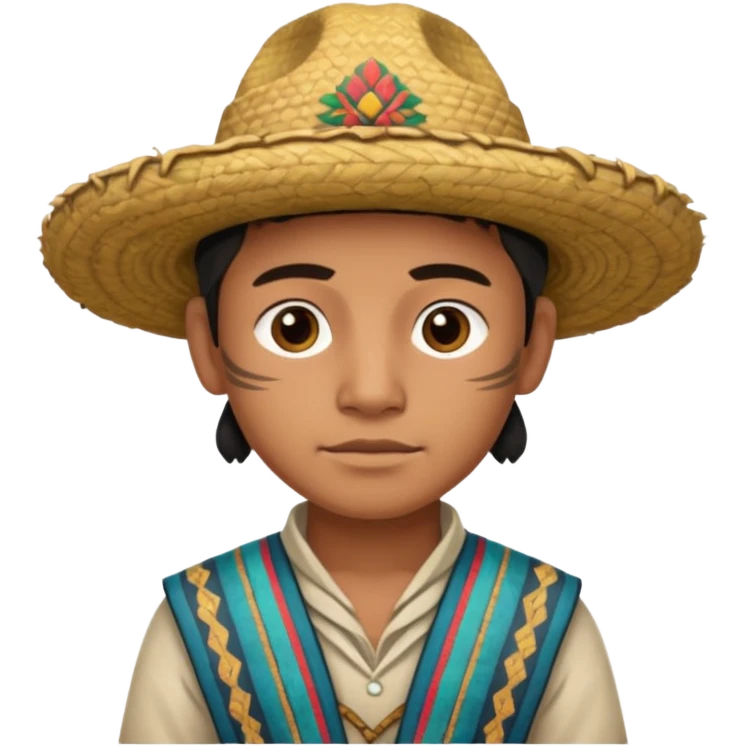 young mayan farmer emoji