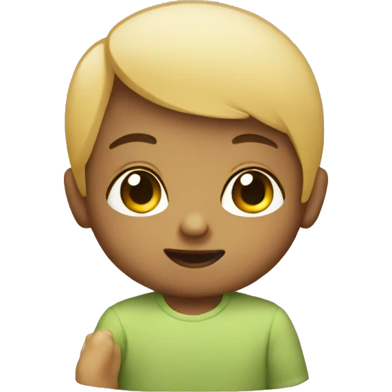 p with baby  emoji
