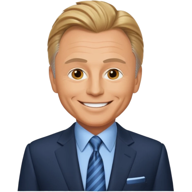 Pat Sajak wheel of fortune emoji