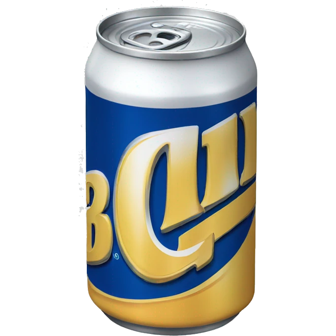 can of busch light emoji
