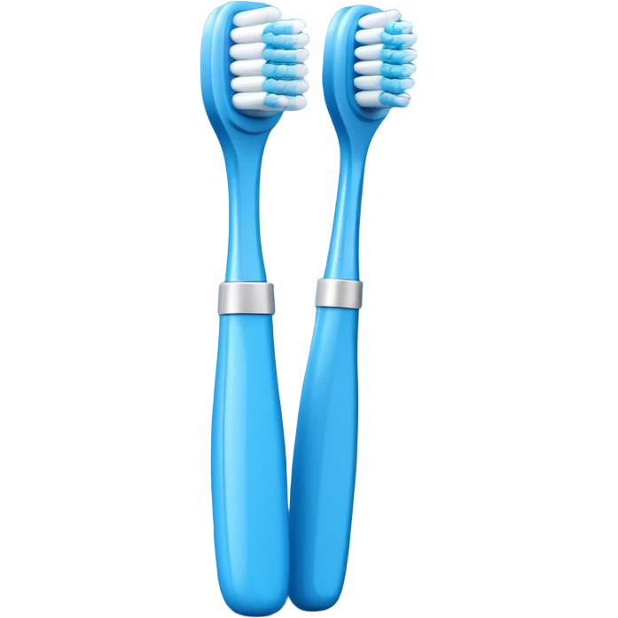 blue Toothbrush emoji