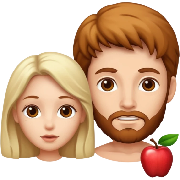 Adam and Eve emoji