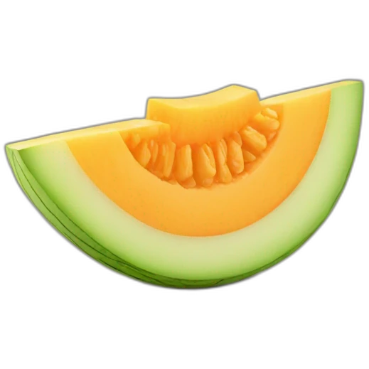 Cantaloupe emoji