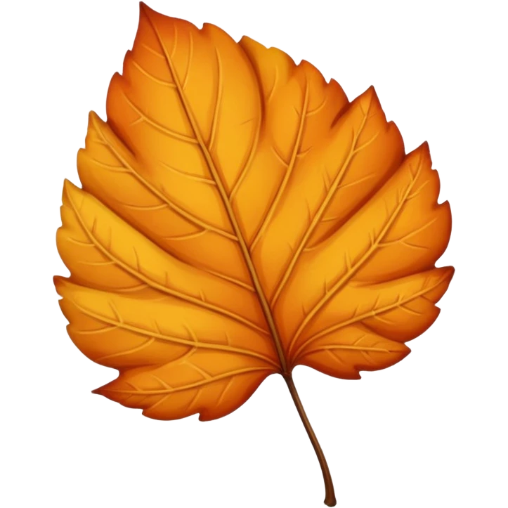 create single dryleaf emojis with different moods emoji