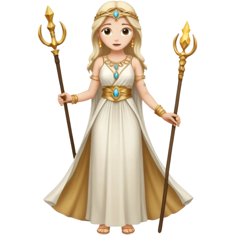 diosa tanit de cuerpo completo emoji