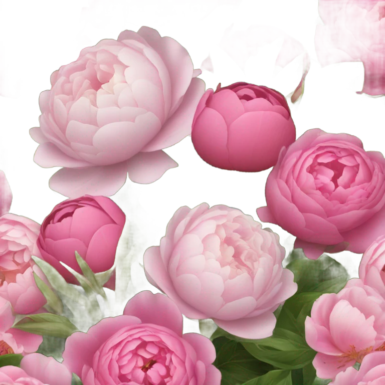 Pink wedding bouquet emoji