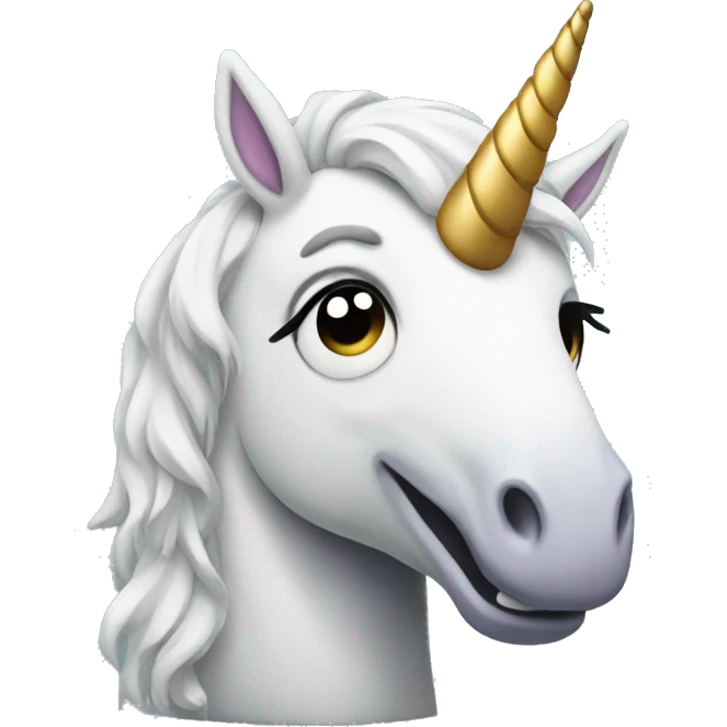 sad unicorn throwing up  emoji