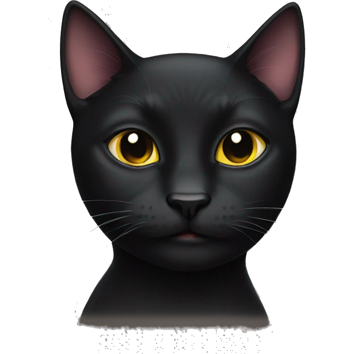 Black cat  emoji