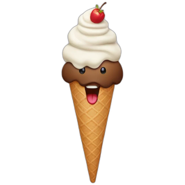 poopy ice cream emoji