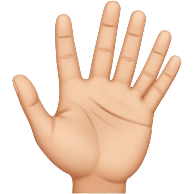 Isyarat SOS dengan tangan emoji