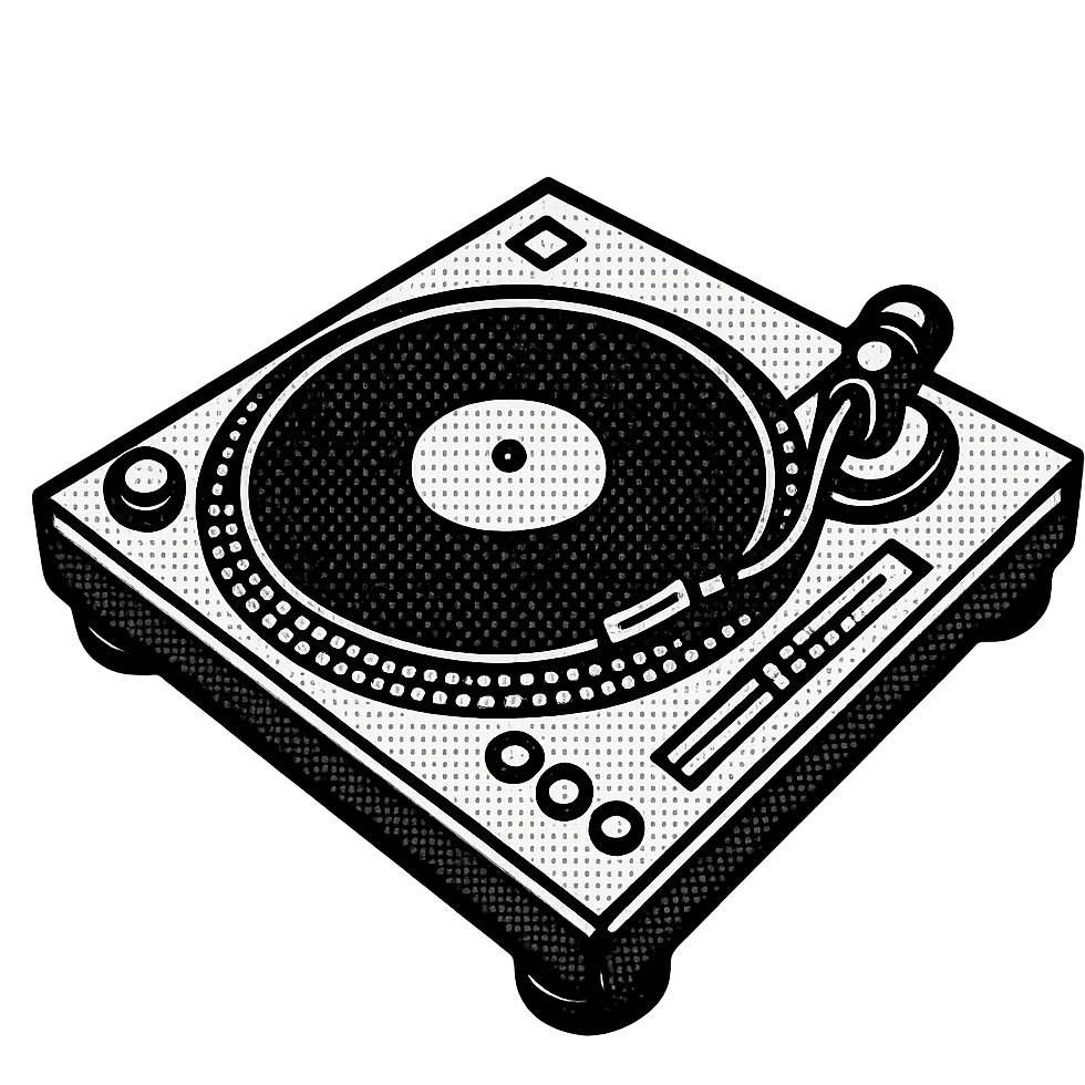DJ turntables emoji