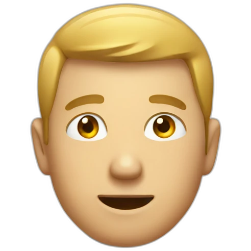 Man on toilet emoji