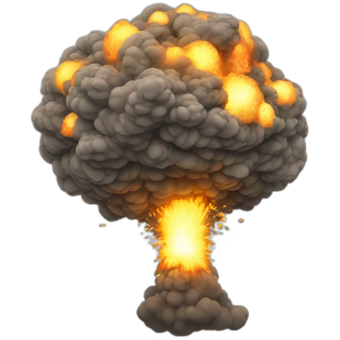 Tours jumelle explosion emoji