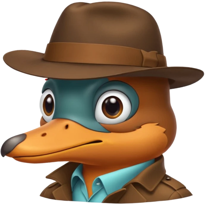 Agent perry the platypus  emoji