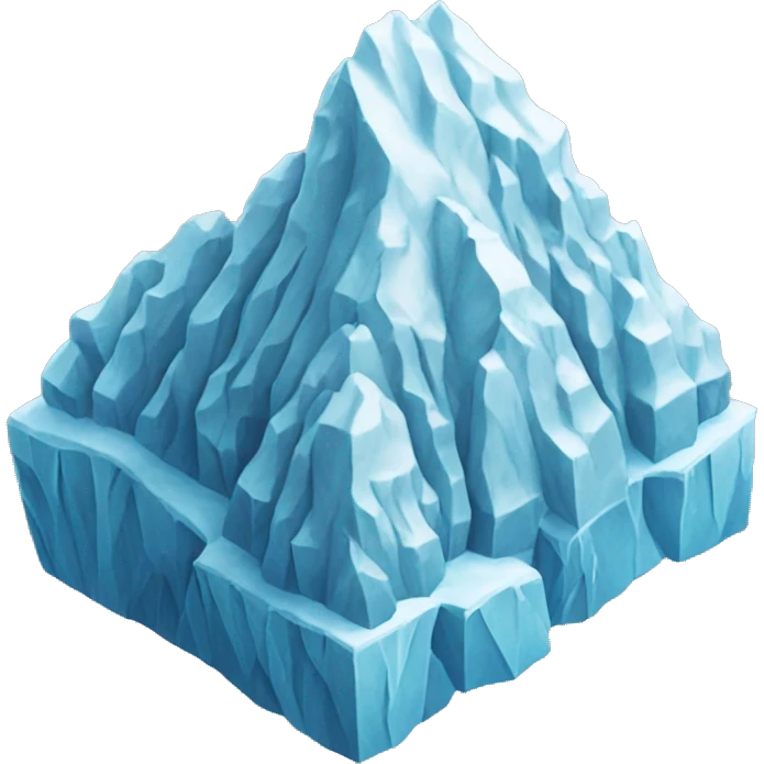 glacier emoji