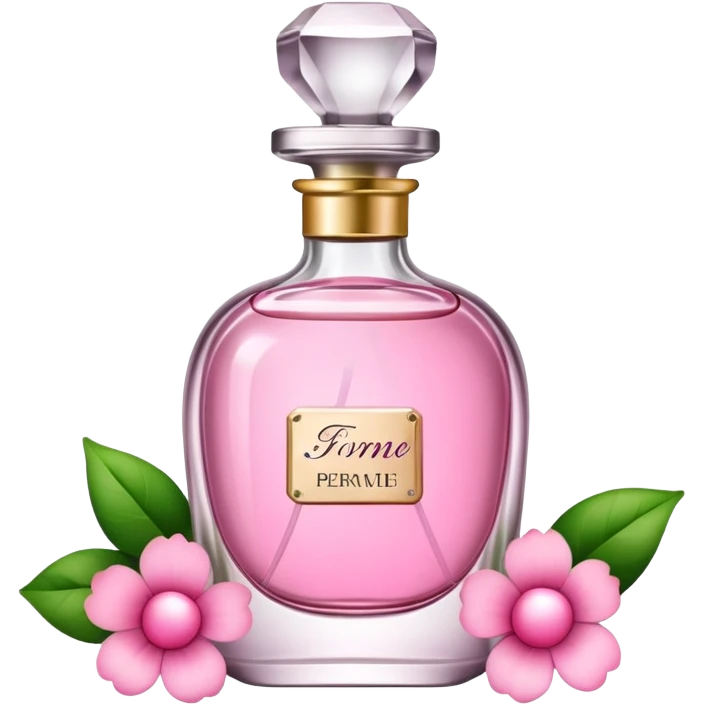 Pink perfume emoji