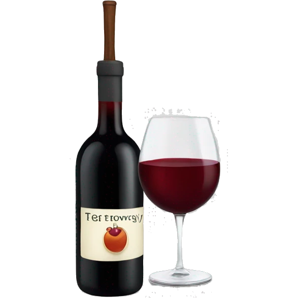Red wine emoji