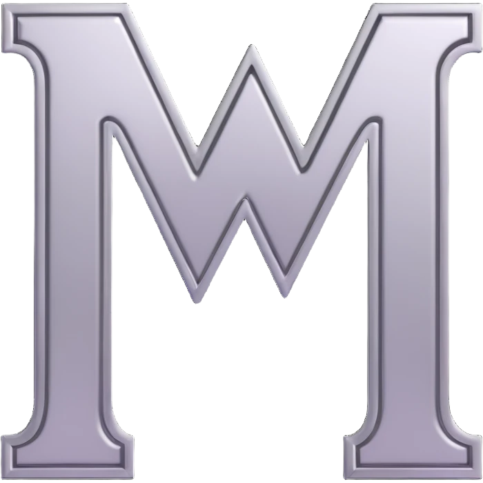 connected BLK letters in western font style with silver outline, transparent background, old west typography, black letters with metallic silver border emoji