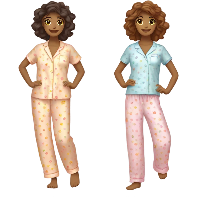 Female pajamas emoji