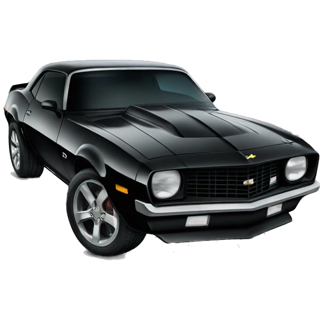 Black Camaro  emoji
