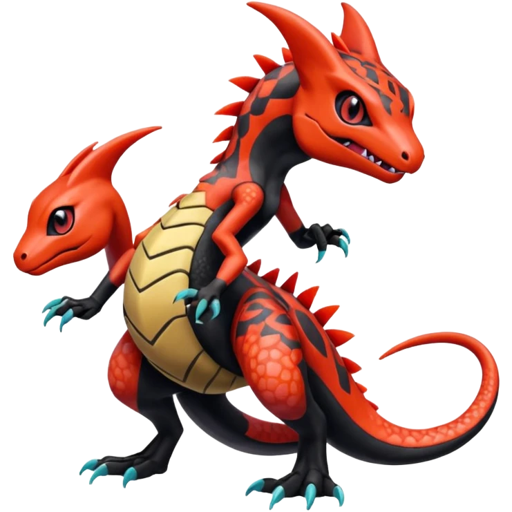 Meloetta-Guilmon-Salandit-Pokémon-Fakémon-creature emoji