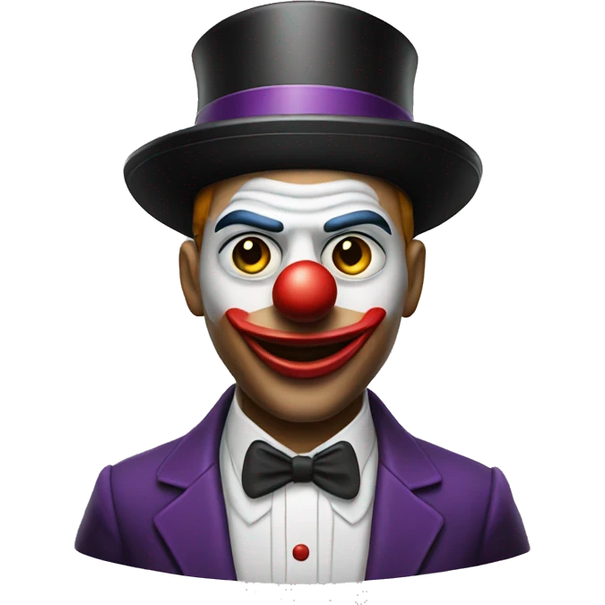 clown in mafia hat emoji