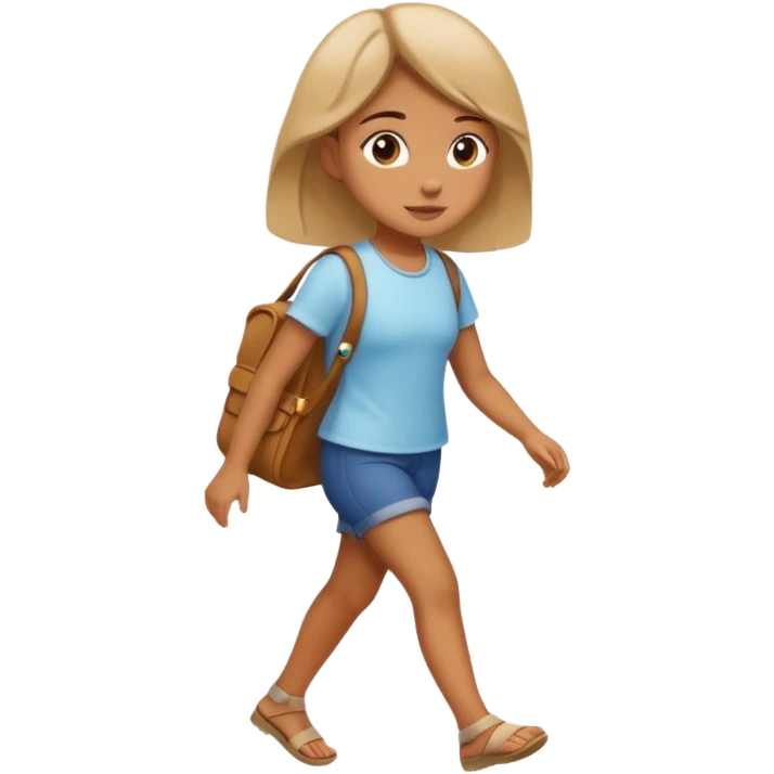 Girl walk emoji