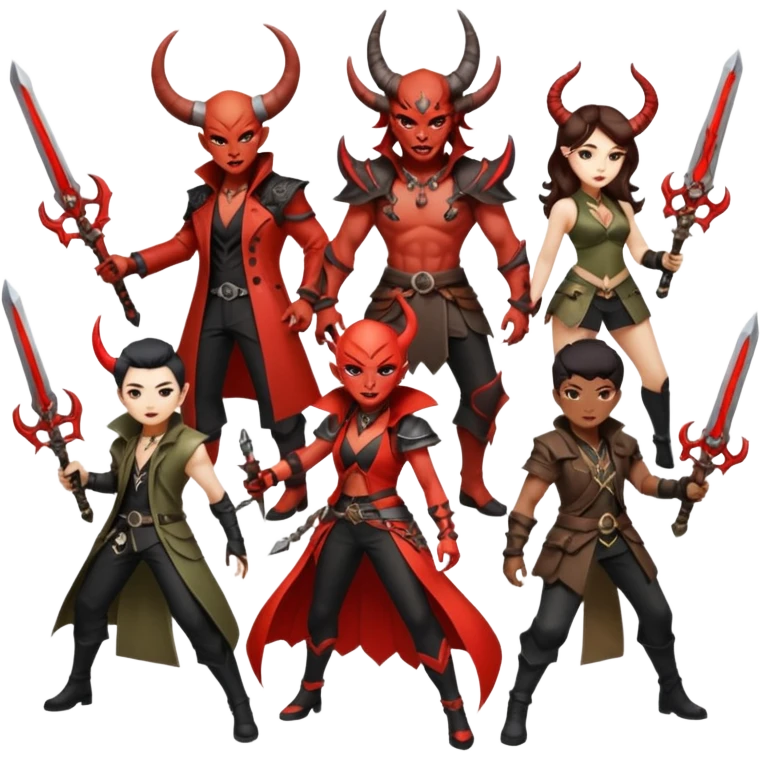 K-pop demon hunters emoji