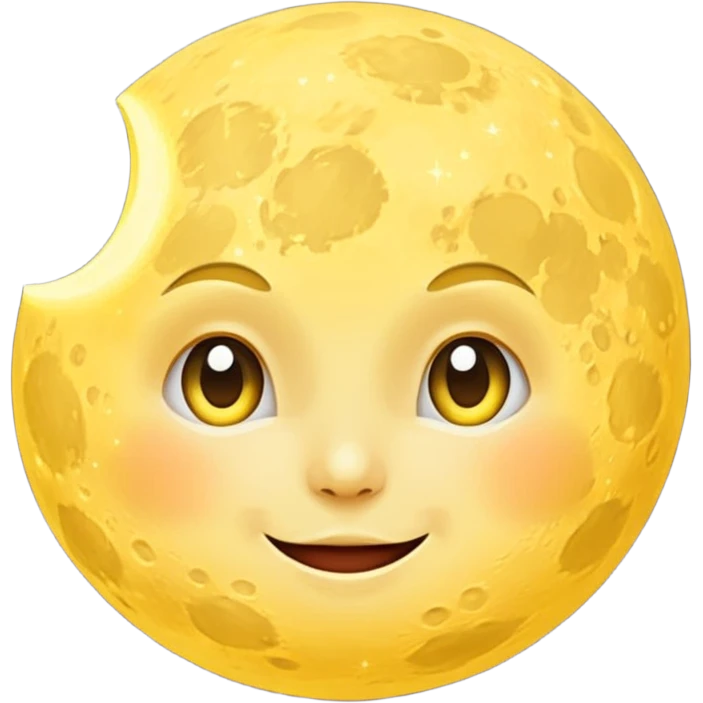 Moon emoji