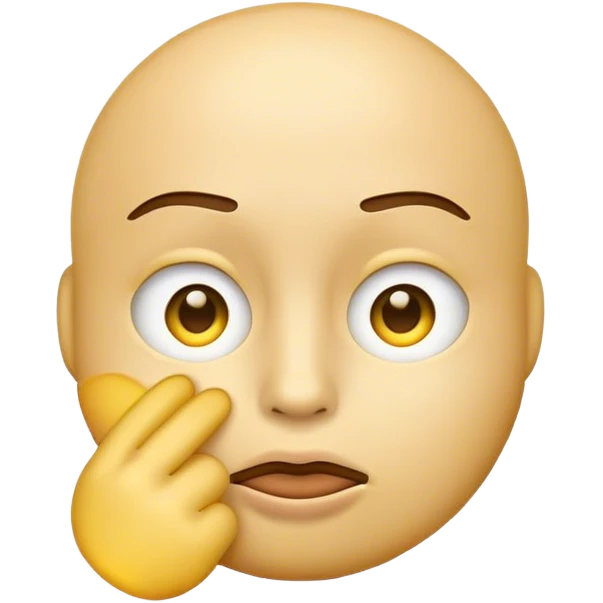 emoji shush emoji