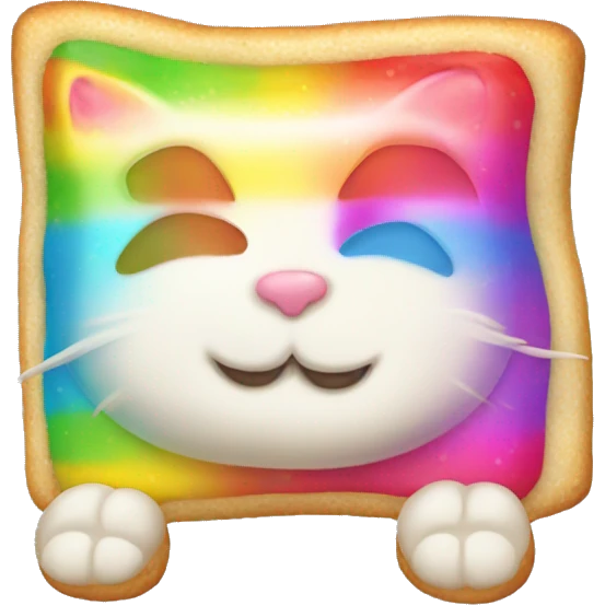 poptart kitty rainbow emoji