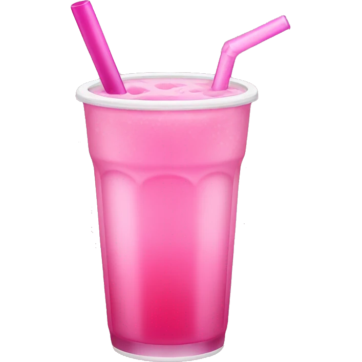 Pink drink emoji
