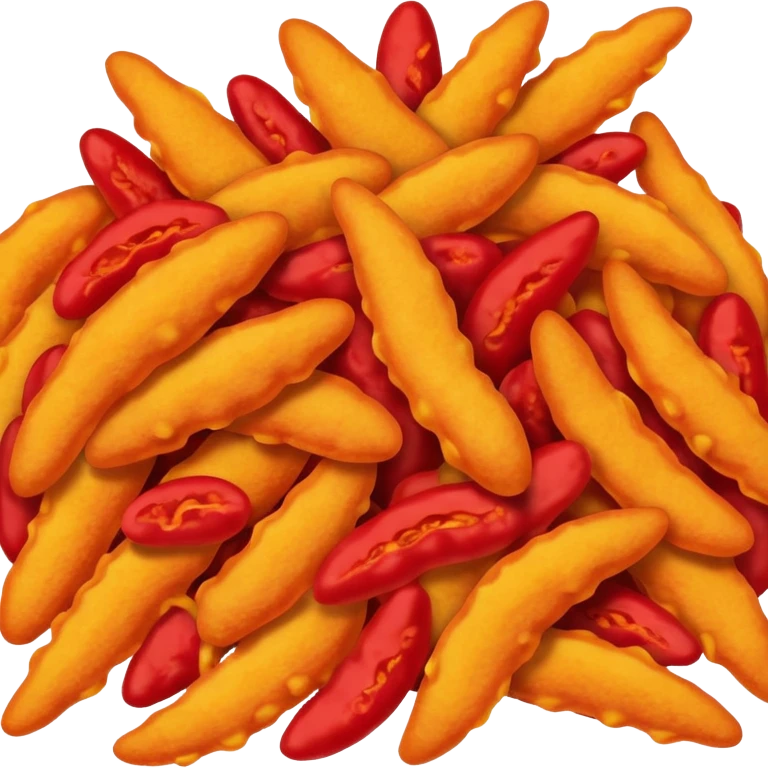Hot Cheetos  emoji