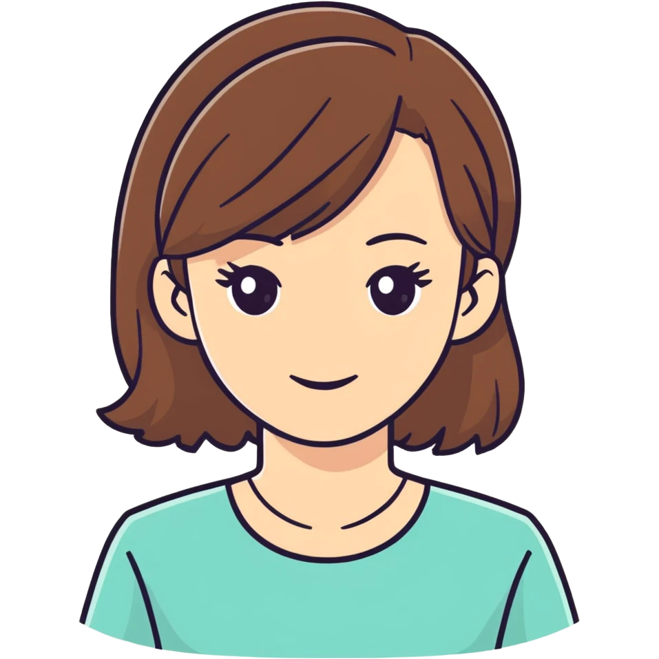 Bare back woman brown hair emoji