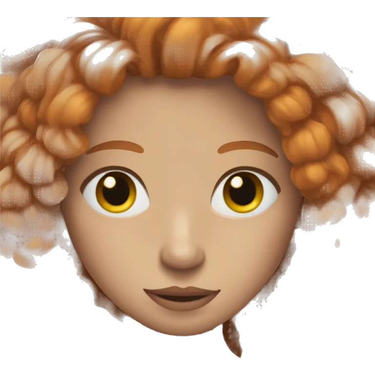 Ginger rapunzek emoji
