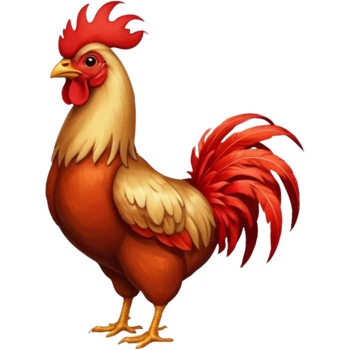 Cock emoji