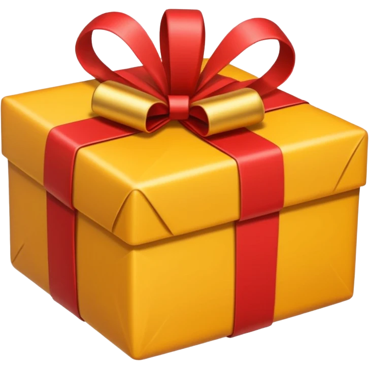 Wrapped gift emoji