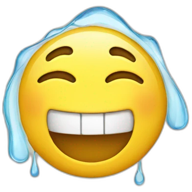 laughing while crying emoji