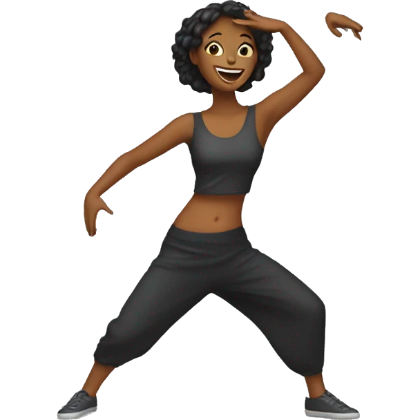 Woman dancing emoji