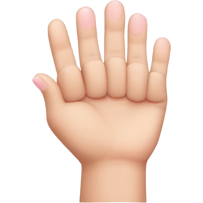 Pinky promise emoji