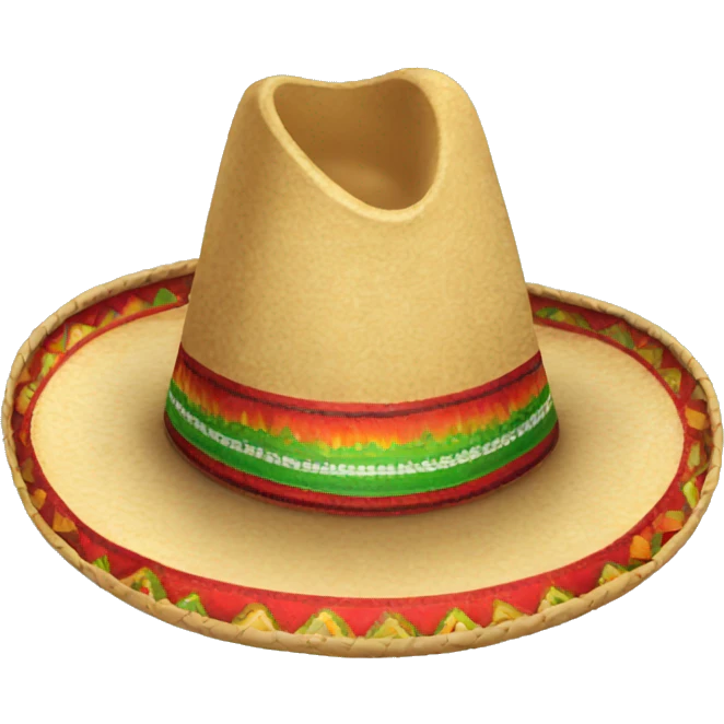 Mexican sombrero emoji