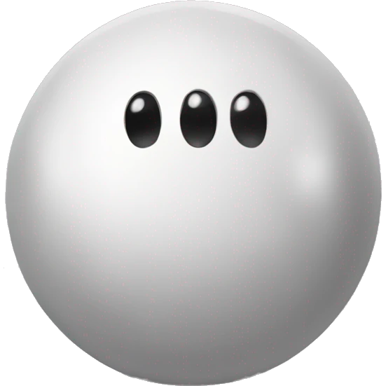 Bowling ball emoji